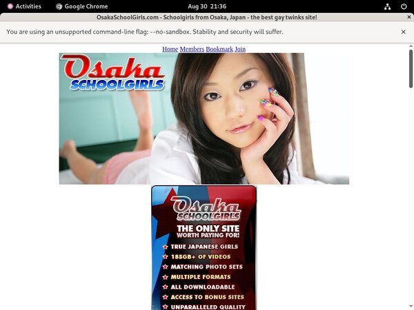Osaka Schoolgirls Login Pass