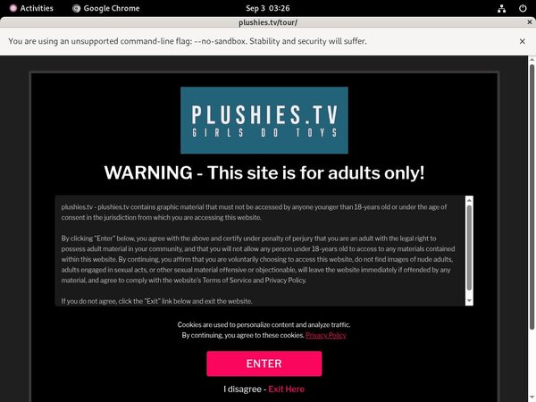Plushies.tv Login Pass