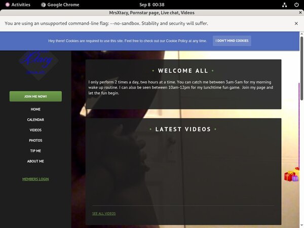 Premium Mrsxtacy.modelcentro.com Account Free