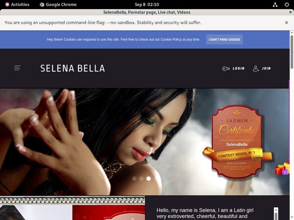 SelenaBella Login Passwords