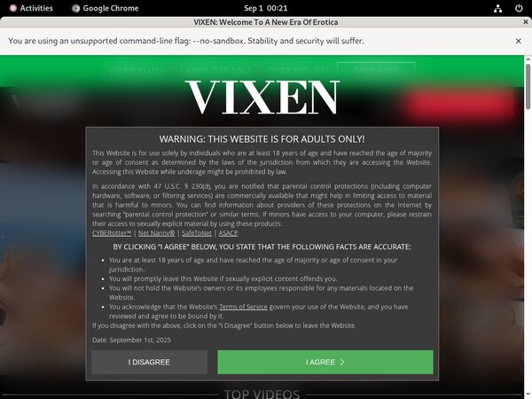 Sign Up For Vixen.com