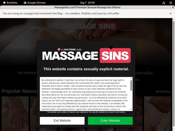 Sins Massage Discount Deal