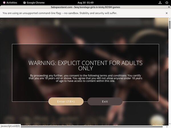 Subspaceland.com Anal