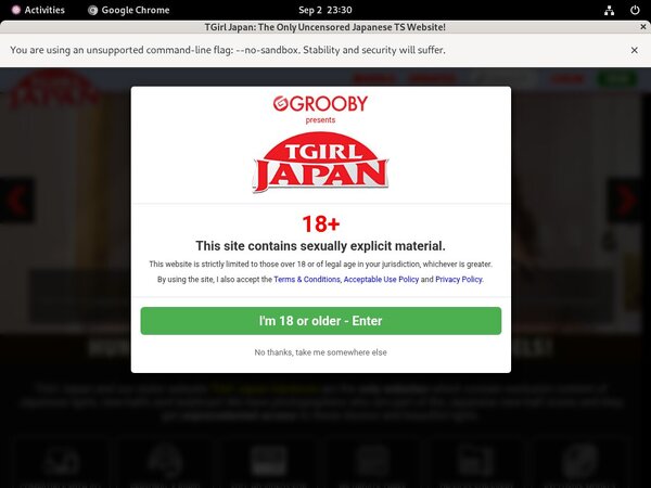 TGirl Japan Checkout