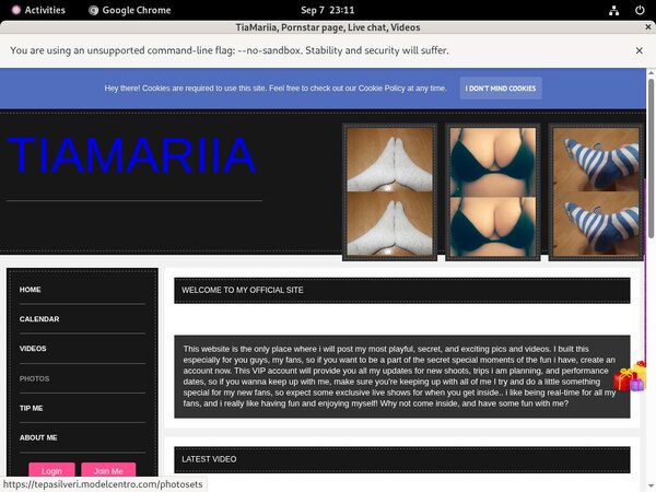Tepasilveri.modelcentro.com 3 Day Trial