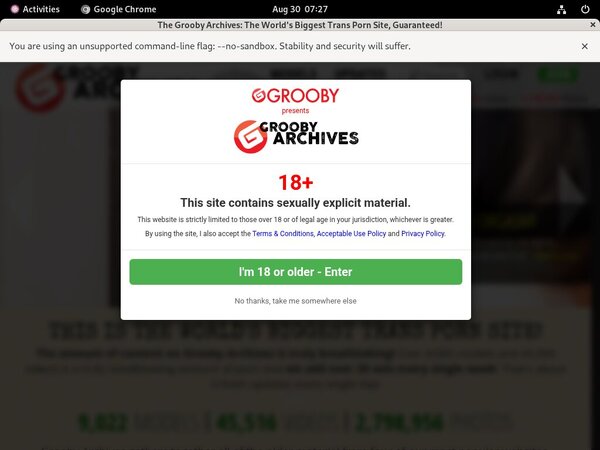 The Grooby Archives Without Card