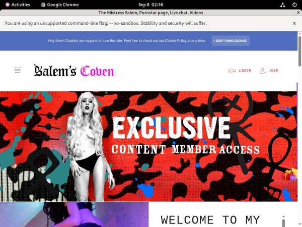 The Mistress Salem Free Trial Tour