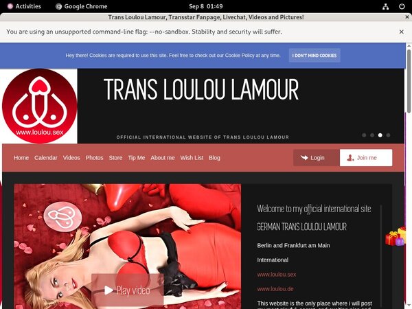 Trans Loulou Lamour Premium