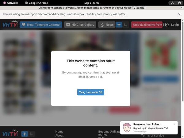 Voyeur-house.tv Password Hack