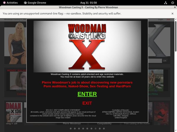 Woodmancastingx Instant Access