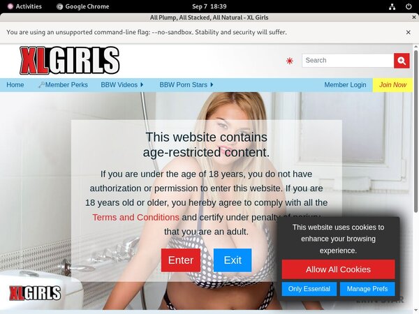 XL Girls Free Account