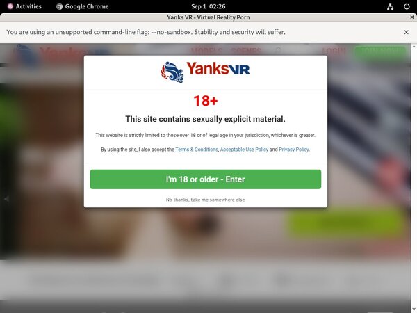 Yanks VR Ebony