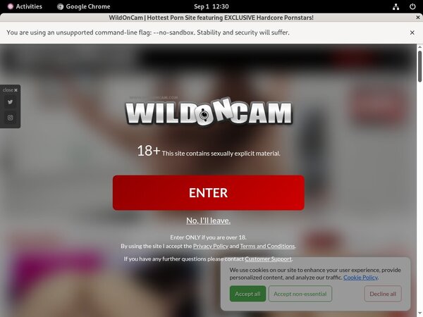 New Wild On Cam Discount Offer New Wild On Cam Discount Offer