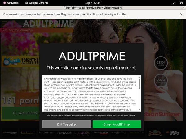 Register Adultprime