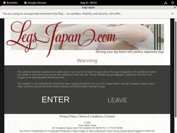 Free Account On Legs Japan