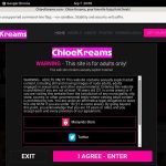 Chloe Kreams Login Passwords
