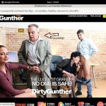 Dirty Gunther Website Accounts