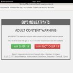 Discount Code Guys In Sweatpants