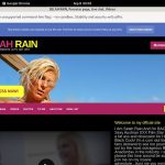 Free Accounts To SELAH RAIN