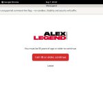 Free Alex Legend Logins