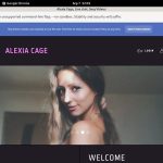 Get Alexiacage.modelcentro.com Trial