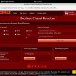 Goddess Chanel Femdom Free Membership