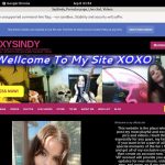 New Sxysindyxoxo Account