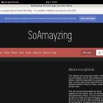 SoAmayzing New Accounts