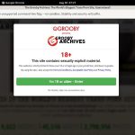 The Grooby Archives Hacked Password