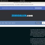 Zeuscallen Benutzername